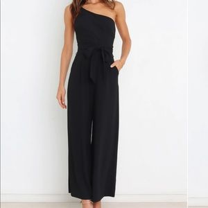 Petal & Pup Black Leyton Jumpsuit
